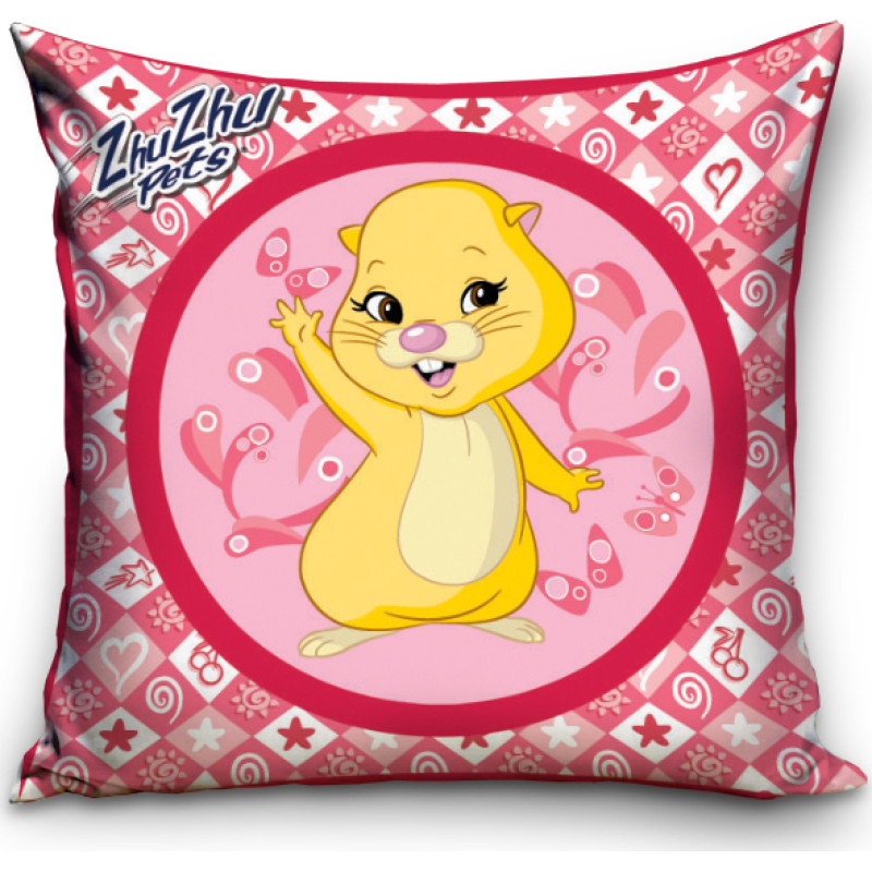 Zhu Zhu Pets spilvendrāna 40x40 6320 dzeltens kāmis