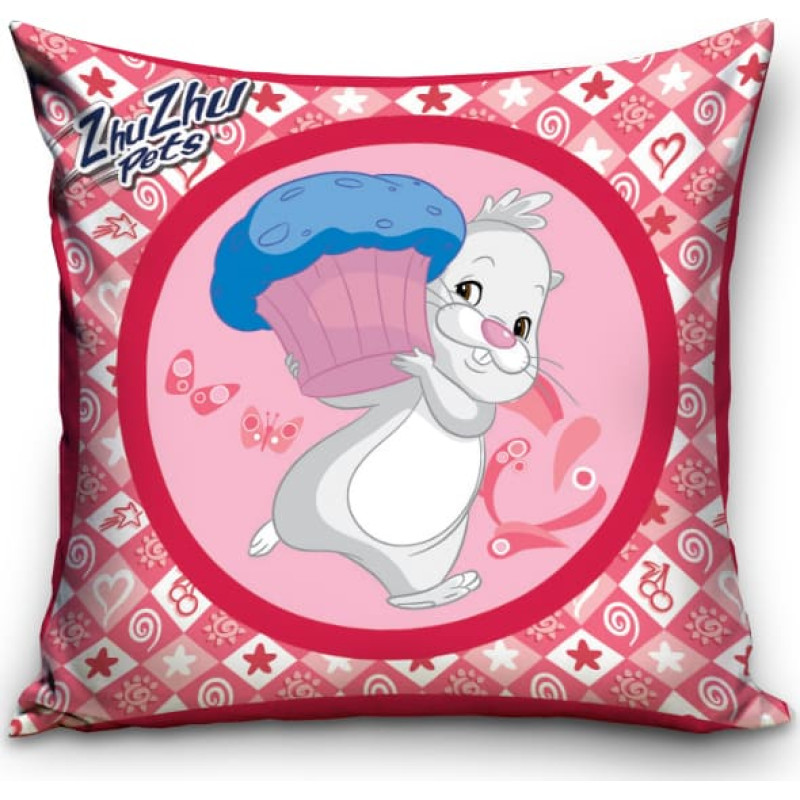 Zhu Zhu Pets spilvendrāna 40x40 6344 kāmis ar kūciņu