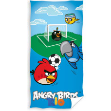 Angry Birds Rio dvielis 70x140 C 5084 zaļš piķis