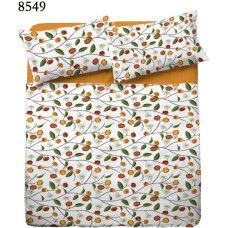 Kokvilnas gultasveļa 160x200 raksts 499E Orange Peppers