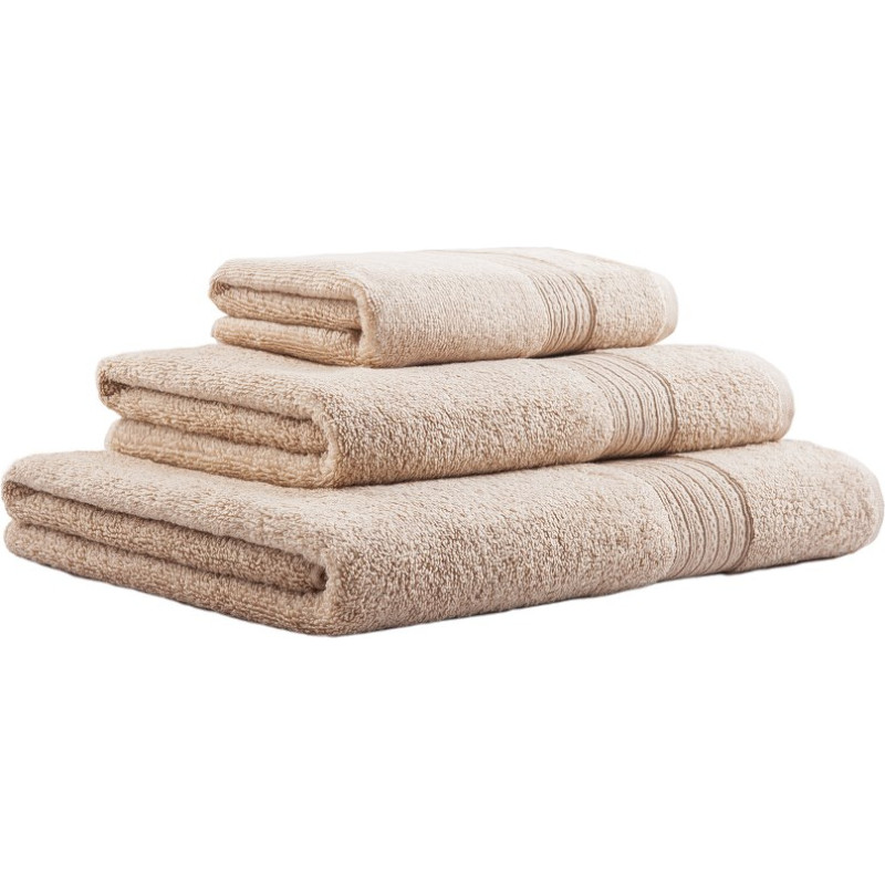 Nefretete Grange dvielis 50x90 Beige Zero Twist 500g