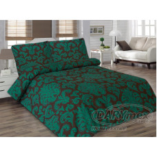 Satīna gultas veļa 200x220 Orient Turquoise Exclusive