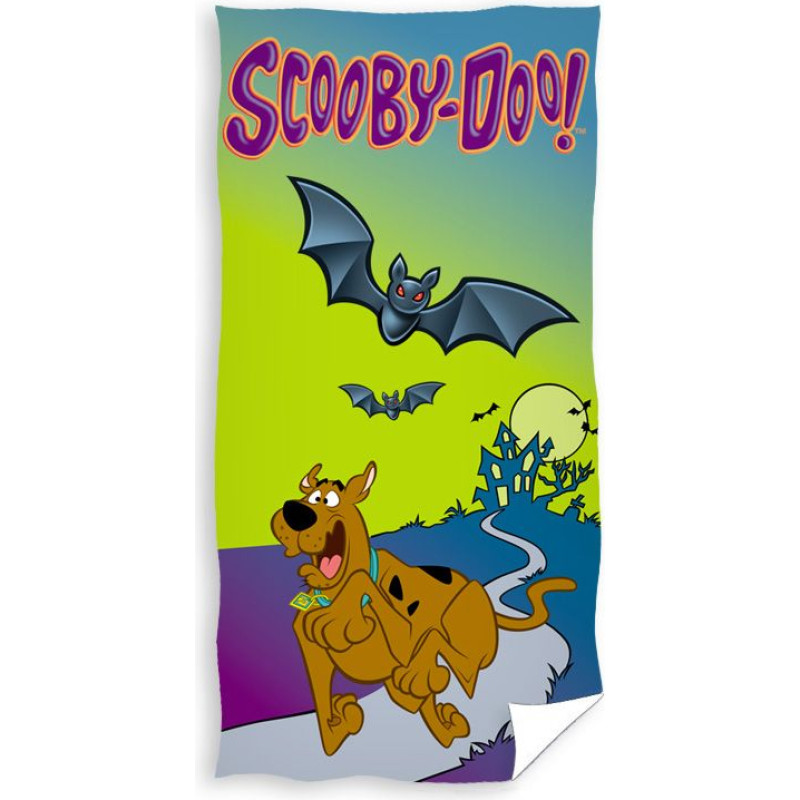 Dvielis 70 x 140 C Scooby Doo 0508 Scooby Doo un sikspārnis SD 9001-R