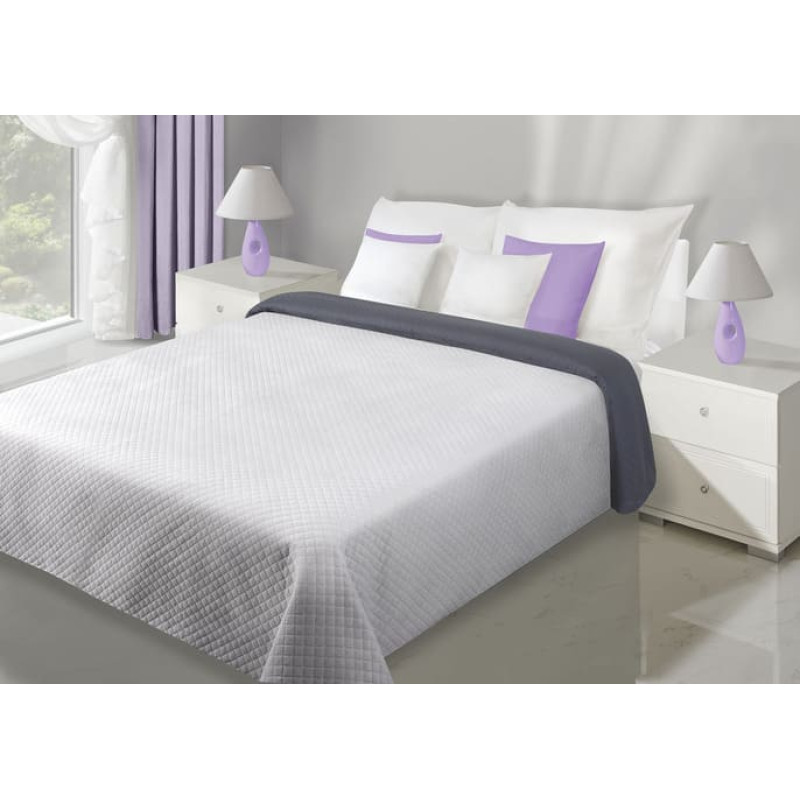 Krēsla pārvalks 70x150 Filip 02 sudrabaini pelēks divkrāsu