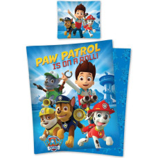 Kokvilnas gultasveļa 140x200 Paw Patrol 710-128