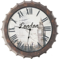 Sienas pulkstenis 42x5 City 02 vāciņš London Big Ben pulksteņa tornis