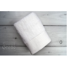 Novita dvielis 70x140 balts 460 g/m2 frotē