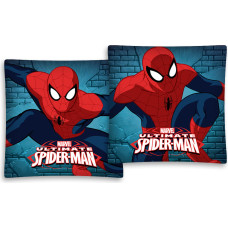 Spiderman 3D spilvendrāna 40x40 D 9356 uz zilas sienas 05 poliesters