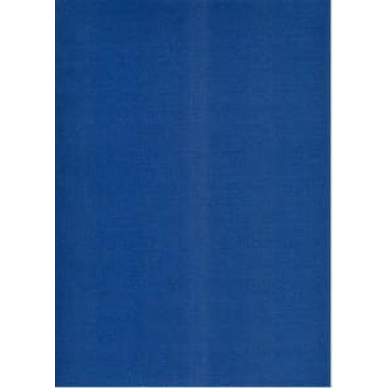 Kokvilnas palags 180x200 rudzupuķu zils S24, vienkrāsains