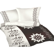 Kokvilnas gultasveļa 140x200 Royal cream