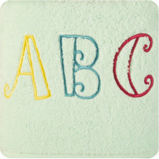 Bērnu dvielis 30x50 Baby 22 mint ABC 450g/m2