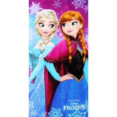 Pludmales dvielis 70x140 Frozen 5991 Frozen Anne un Elsa