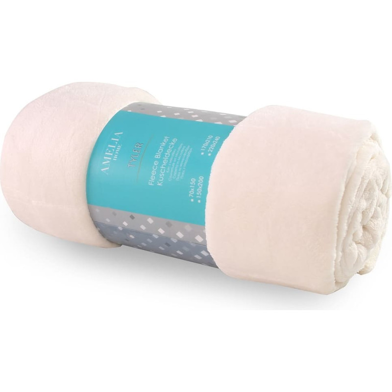 Decoking Mikro&scaron;ķiedras sega atzveltnes krēslam 70x150 Tyler Cream, vienkrāsains krēms