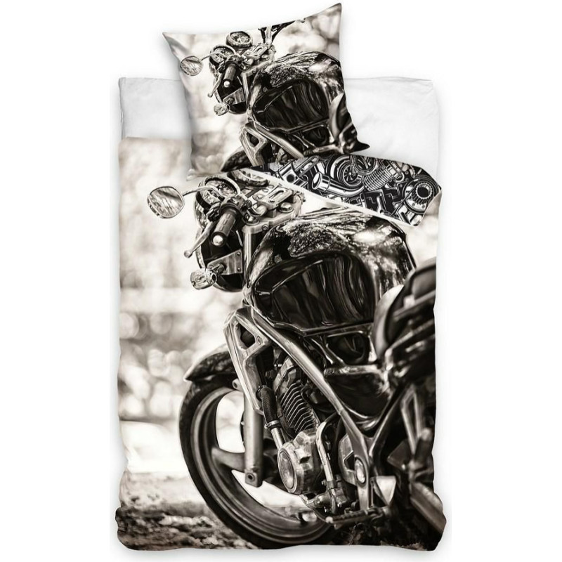 Kokvilnas gultas veļa 140x200 Motociklu motociklu daļas 6131
