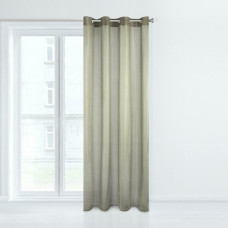 Gatavs aizkars ar starplikām 140x250 Megija olīvzaļa