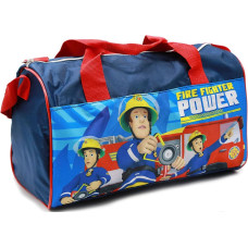 Ugunsdzēsējs Sam sporta soma, tumši zila, ceļojumu soma, Ugunsdzēsēji, Ugunsdzēsējs, uz peldbaseinu, uz skolu, uz ceļojumu