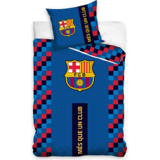Kokvilnas gultas veļa 140x200 FC Barcelona cekuls spilvendrāna 70x90 ventilatoram