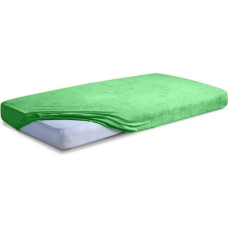 Frotē palags ar gumiju 90x200 zaļš 40 Premium
