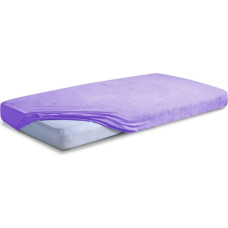 Frotē palags ar elastīgo joslu 220x200 violets 22 Premium