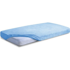 Frotē palags ar gumiju 220x200 gaiši zils 24 Classic