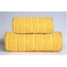 Ķieģeļu dvielis 70x140 dzeltens 500 g/m2