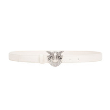 Pinko belt with crystals H2 W 100143A110 white