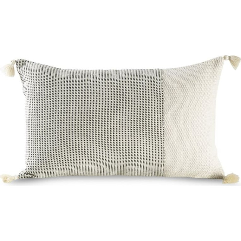 Dekoratīvā spilvendrāna 30x50 Boho 26 krēms