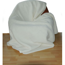 K Sildošie gultas piederumi Vilnas sega 200x220 Austrālijas merino 600g balta