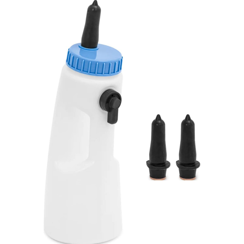 Wiesenfield Barības pudele teļu dzirdināšanai, 3 sprauslas, 2,5 l