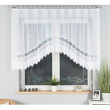 MODESTA Gatavs žakarda aizkars, platums 250 x augstums 120cm, krāsa 001 balta 017173/FBL/001/250120/1
