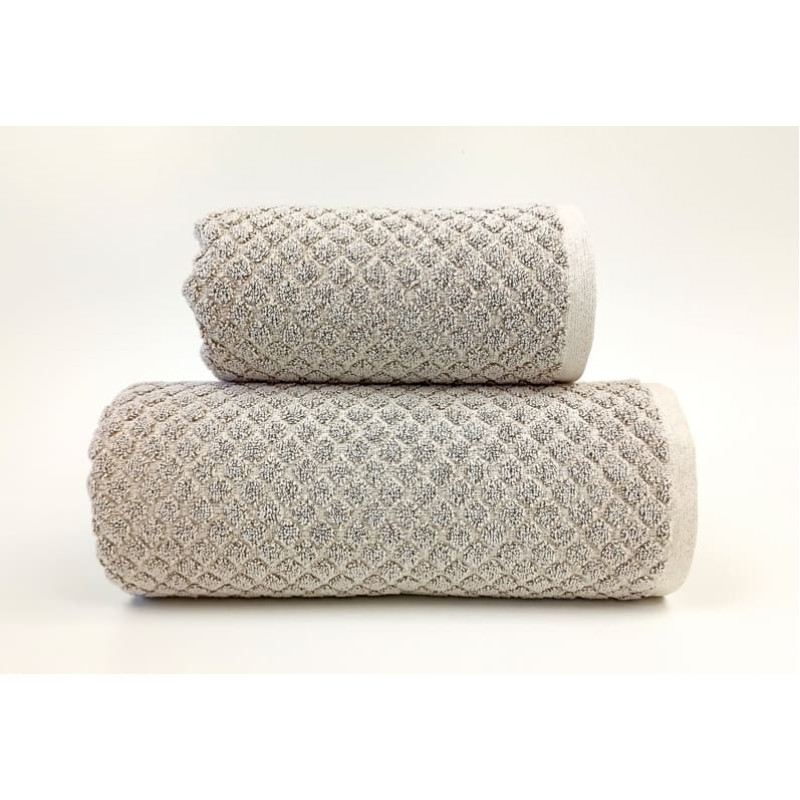 Jēnas dvielis 70x140 bēšs 450 g/m2