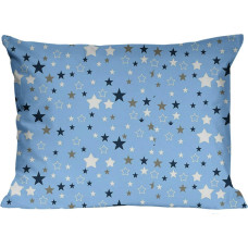 Kokvilnas spilvendrāna 40 x 40 364 000 zvaigznes, zila, bērniem 24 g