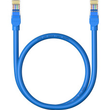 Baseus Kabelis Ethernet Cat 6 RJ-45 tīkla kabelis 1000Mb/s vītā pāra 0,5m zils