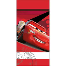 Pludmales dvielis 70x140 Auta Cars Legend sarkana kokvilna 23. augusts