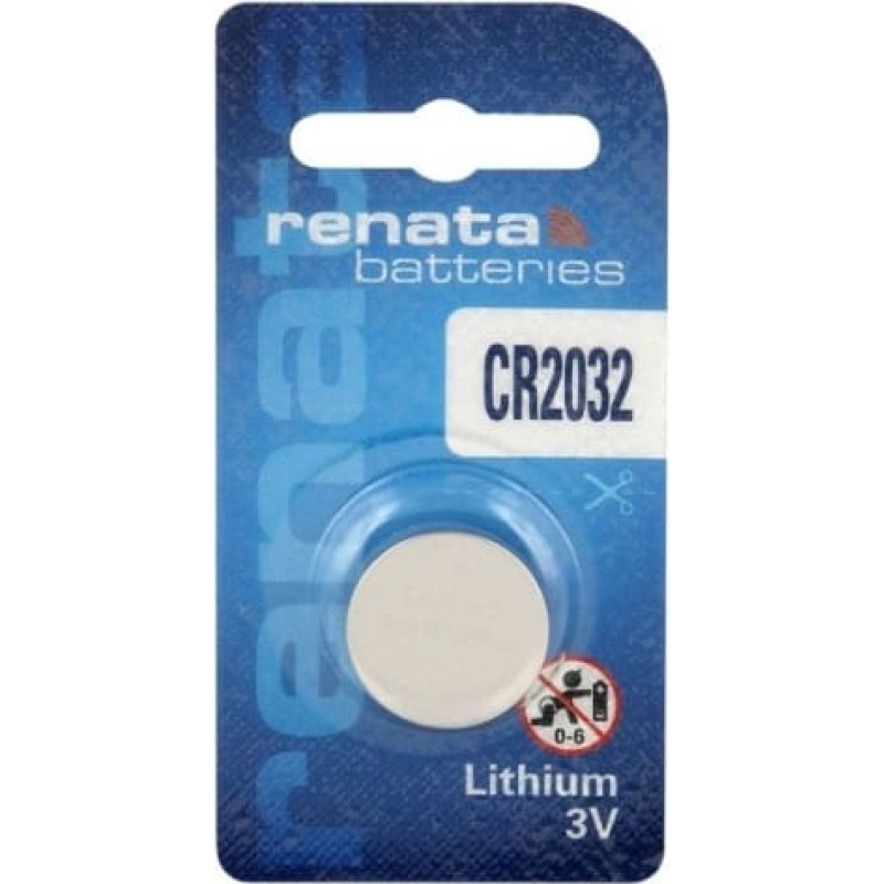 Renata CR2032-1BB Blistera iepakojumā 1gb.