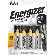 Energizer LR06-4BB Alkaline Power AA (LR6) BLISTERA IEPAKOJUMĀ 4GB.