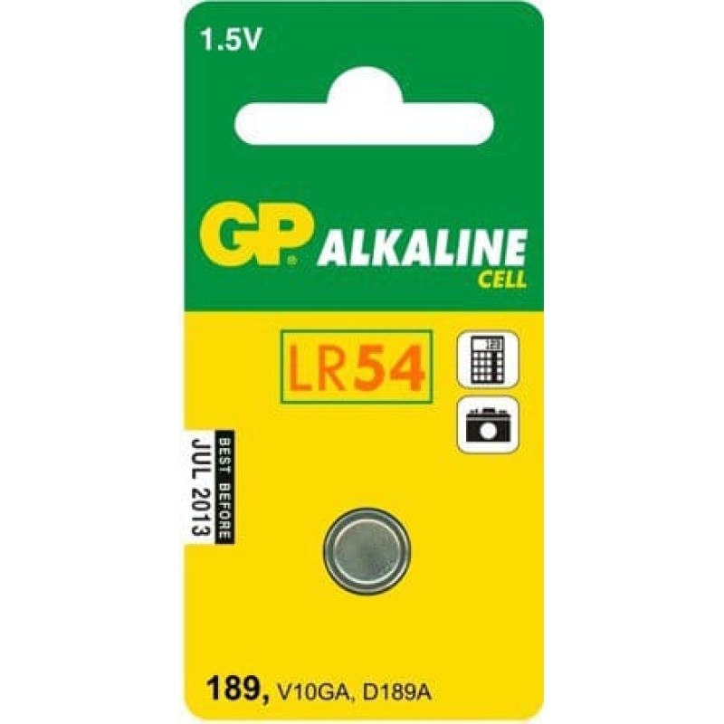 GP Bateria Cell LR54 1pc