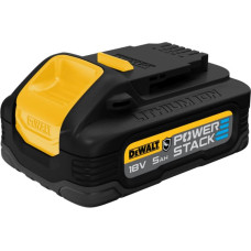 Dewalt-Akcesoria PowerStack GFN 18V Li-Ion 5,0Ah DEWALT akumulators [DCBP518G-XJ] automašīnu darbnīcām