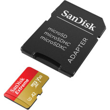 SANDISK EXTREME microSDXC 512 GB 190|130 MB|s UHS-I U3 memory card (SDSQXAV-512G-GN6MA)