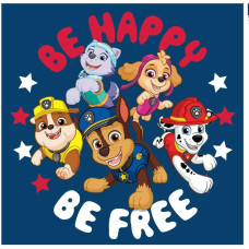 Bērnu dvielis 35x35 Paw Patrol tumši zils S24