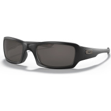 Oakley - SI Fives kvadrātveida matēti melnas saulesbrilles - silti pelēkas - OO9238-10