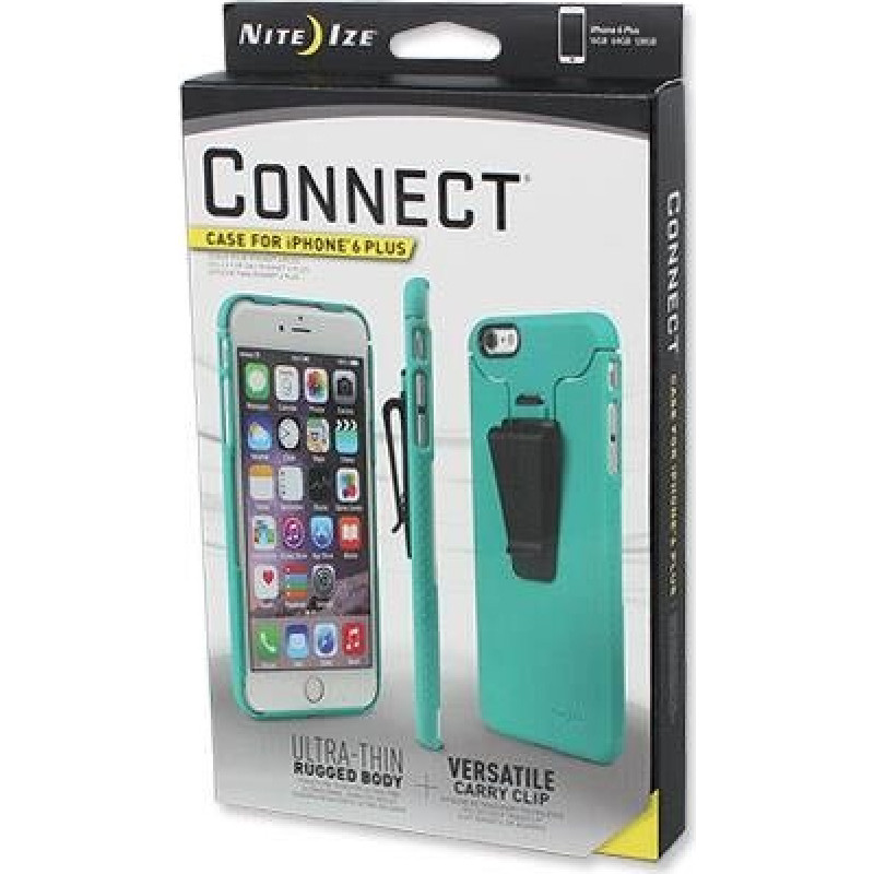 Nite Ize - Connect Case - iPhone 6 Plus - Teal - CNTI6P-36-R8