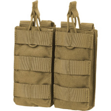 Condor - Open Top Double M4/M16 Mag Pouch - Coyote Brown - MA19-498