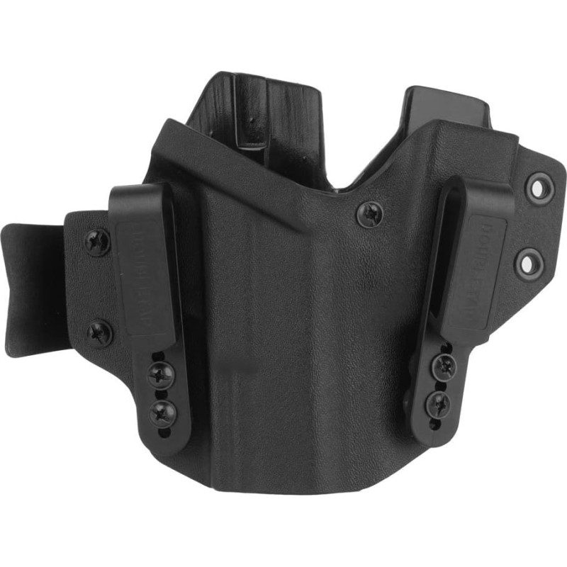Doubletap GEAR — pielikums IWB Kydex maciņš Glock 19 un Magazine — melns