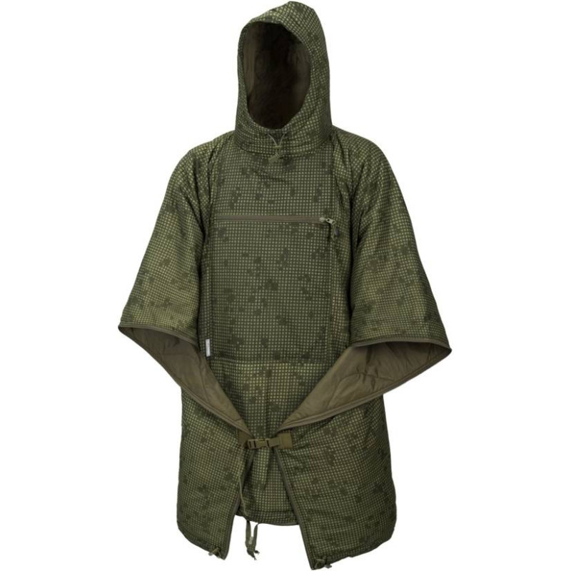 Helikon - Swagman Roll® Pončo - Climashield® Apex™ - Desert Night Camo - PO-SMR-NL-0L