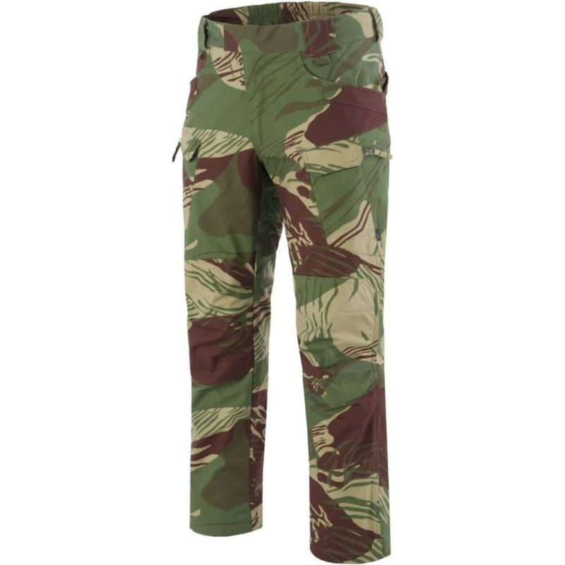 Helikon - Pilsētas taktiskās bikses (UTP) - PolyCotton Strech Ripstop - Rhodesian Camo - SP-UTL-SP-1K (S)