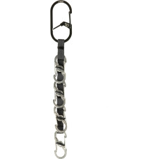 Nite Ize - Carabiner GearLine Mini Key - Tērauds - Melns - GLMK-A1-R3