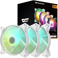 Darkflash C6 ARGB Computer Fan Set 3in1 120x120 (white)