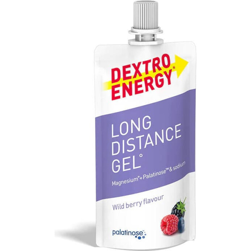 Dextro Energy - Long Distance Energy Gel ar magniju un nātriju - Oga - 50 ml - DE102