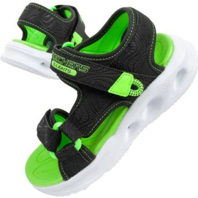 Skechers Jr 401673L/BKLM sandals